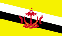 Brunei Flag by www.countries-ofthe-world.com
