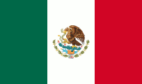 Mexico Flag by www.countries-ofthe-world.com