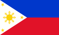 Philippines Flag by www.countries-ofthe-world.com